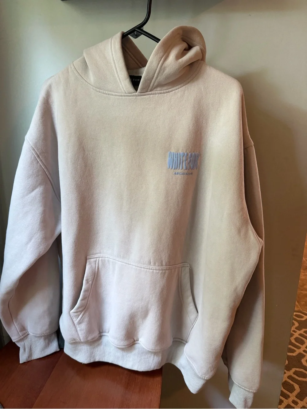 White Fox Boutique Archive 6.0 Oversized Hoodie Dove size L/XL